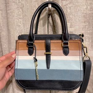 FOSSIL Multicolor Mini Ryder Satchel